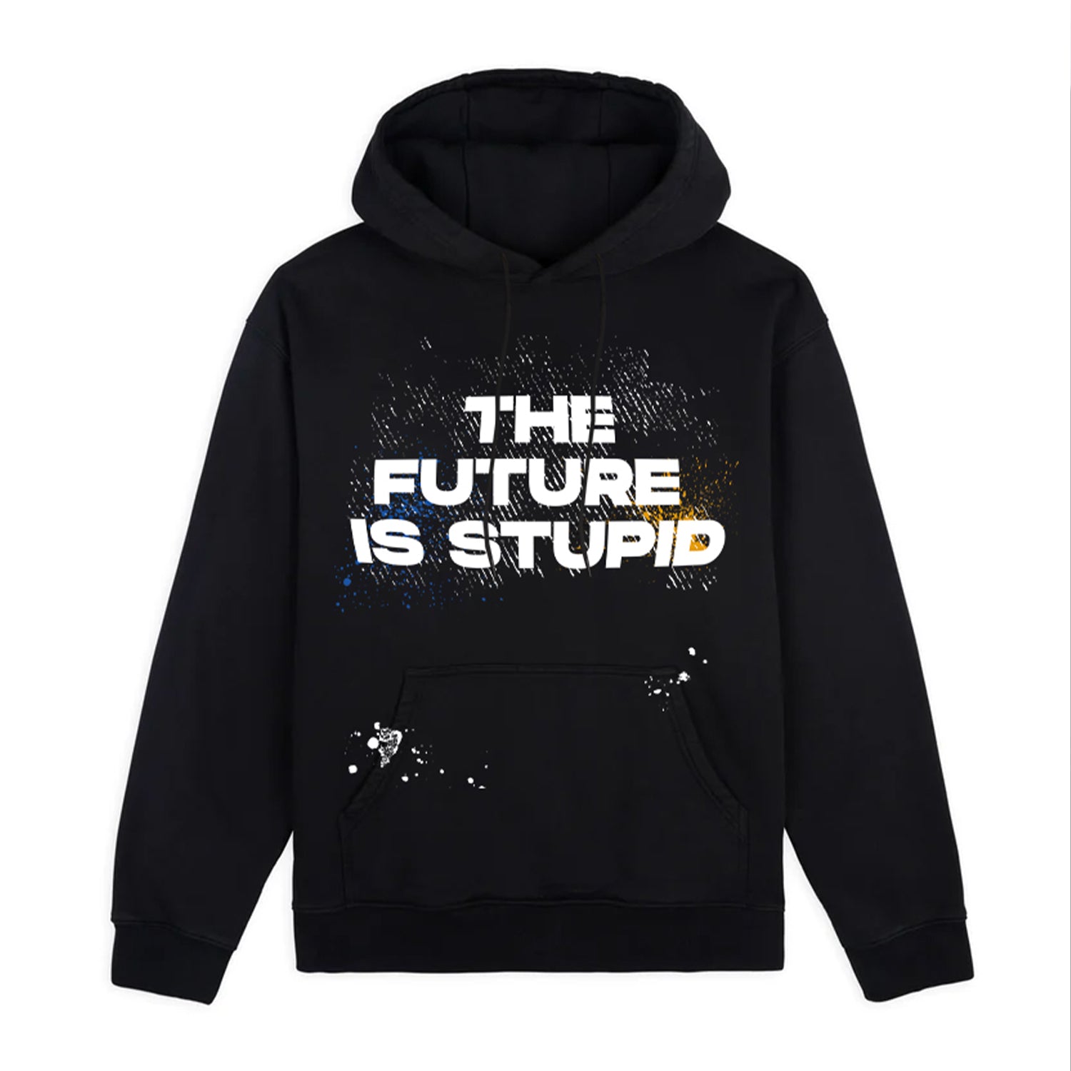 THE FUTURE IS STUPID HOODIE (BLACK)